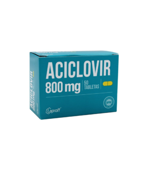aciclovir de 800 mg de laproff caja x 50 und