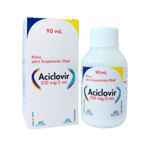 aciclovir suspension 90ml anglopharma