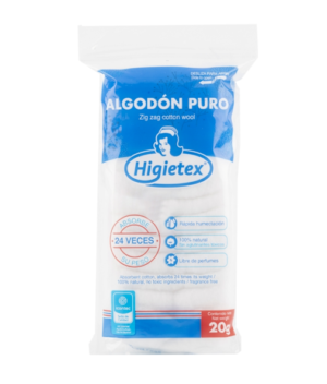 algodon higietex 20gr
