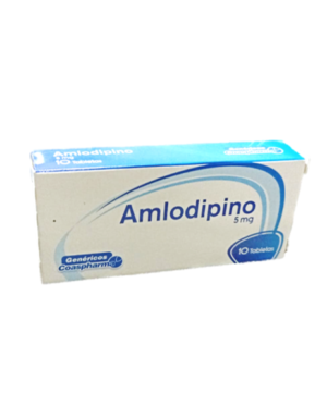 amlodipino 5mg de coaspharma caja x 10 tab