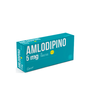 amlodipino 5mg de laproff caja x 10 tab