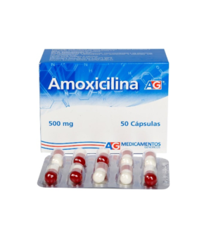 amoxicilina 500 mg de a g caja x 50 capsulas