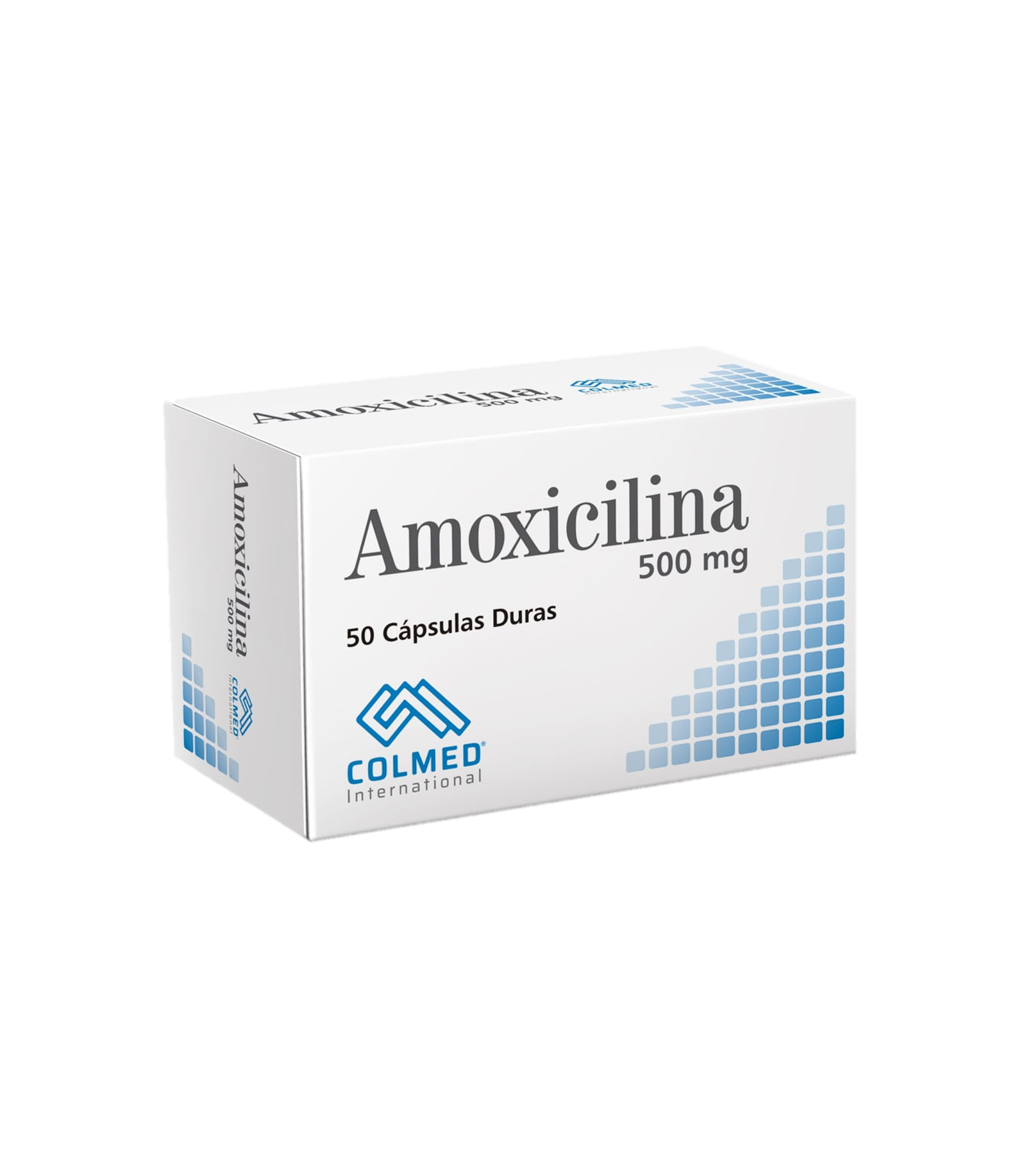 amoxicilina 500mg caja x 50 caps colmed