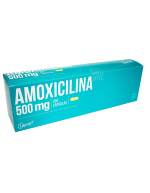 amoxicilina 500 mg de laproff caja x 300 capsulas