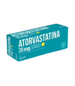atorvastatina 20 mg de laproff caja x 50 tab