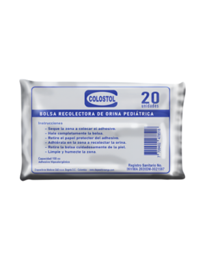 bolsa recolectora pediatrica 20und colostol