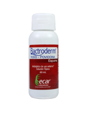 bactroderm espuma fcox60ml