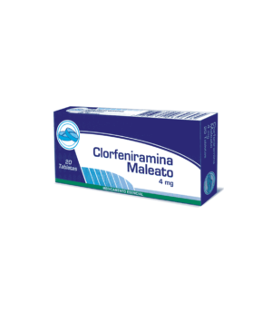 clorfeniramina 4mg de coaspharma caja x 20 tabletas