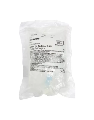 cloruro de sodio 500ml baxter