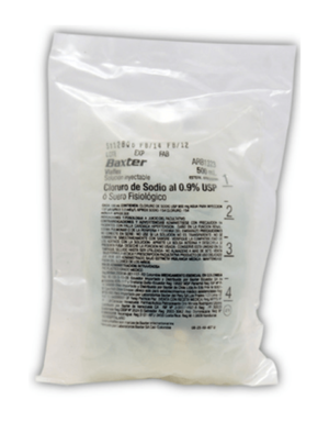 cloruro sodio 100ml baxter