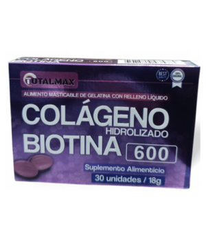 colageno hidrolizado+biotina caja x 30 caps totalmax