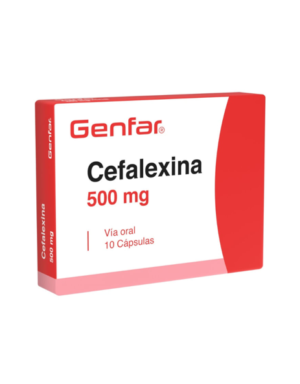 cefalexina 500mg genfar