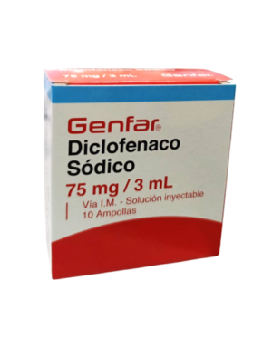 diclofenaco ampollas cajax10und genfar