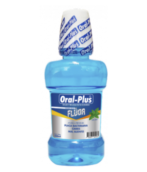 enjuague bucal fluor menta fco x 300 ml oral plus