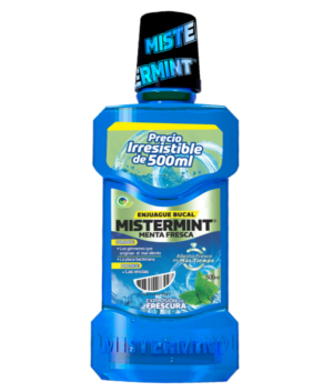 enjuague bucal menta fresca mister minit fco x 500 ml