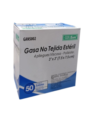 gasa esteril 7.5 alfasafe