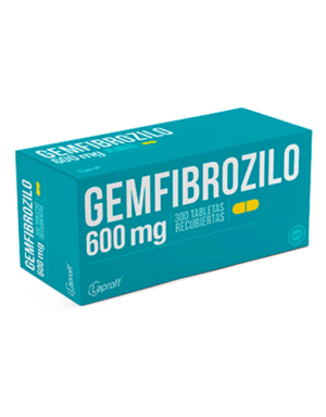 gemfibrozilo 600mg cajax300tab laproff