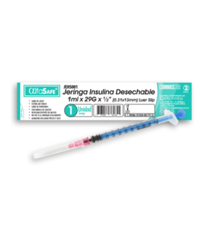 jeringa 1ml insulina alfasafe