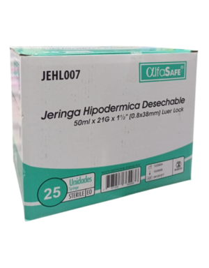 jeringa 50ml cajax25 alfasafe