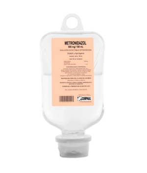 metronidazol sol iny