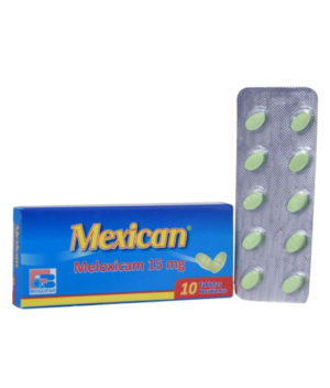 mexicam 15mg caja x 10 tab