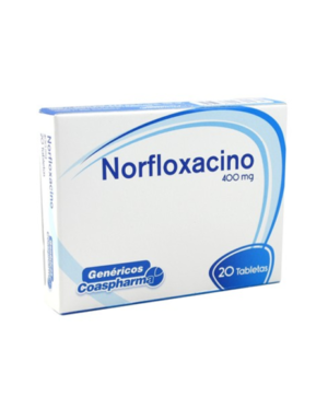 norfloxacino 400mg coas