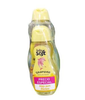 shampoo babysoft docil paq x 400+200 ml