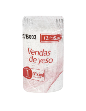 venda yeso 5x5 alfasafe