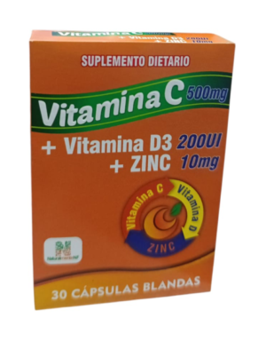 vitaminac cajax30 servipharma caps blanda