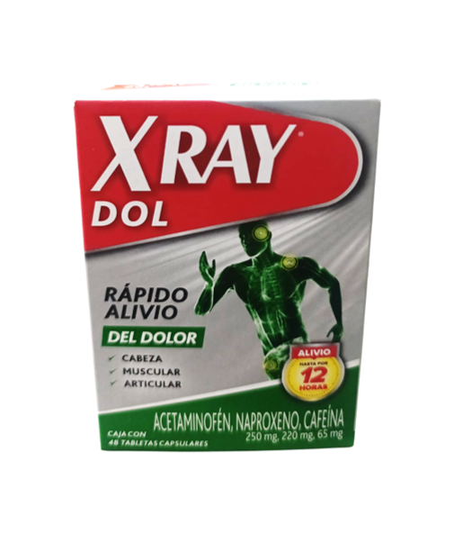 x ray dol caja x 48 tab
