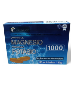 citrato de magnesio+citrato de potasio totalmax