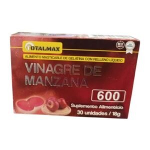 Vinagre de manzana caja x 30 cápsulas blandas de Totalmax