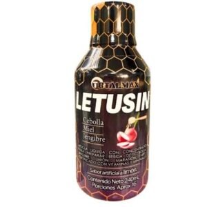 Letusin mezcla de cebolla, miel, jengibre sabor artificial limón fco x 240 ML de Total Max