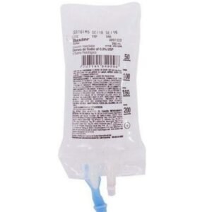 Cloruro de sodio al 0.9% bolsa x 250ml de Baxter