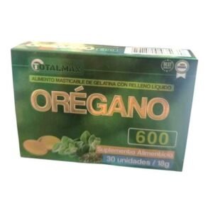 Oregano 600 caja x 30 cápsulas blandas de Totalmax