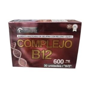 Complejo B12 600 mg caja x 30 cápsulas blandas de Total Max