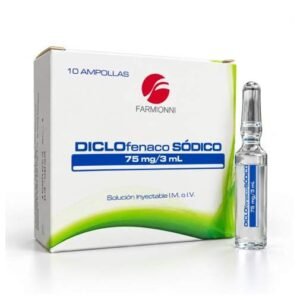 Diclofenaco ampollas de farmionni caja x 10 und
