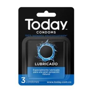 Condones today x 3 und lubricado de haleon