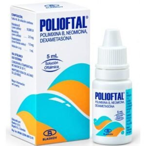 Polioftal polimixina + neomicina+ dexametasona gotas oftalmicas fco x 5 ML de Blaskov