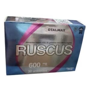 Ruscus 600 mg caja x 30 cápsulas blandas de Totalmax