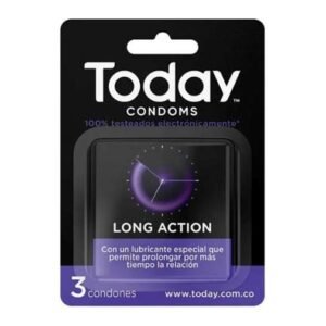 Condones today x 3 und long action de haleon