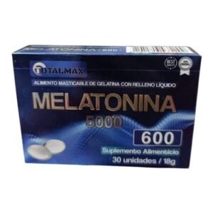 Melatonina 5000 caja x 30 cápsulas blandas de Totalmax