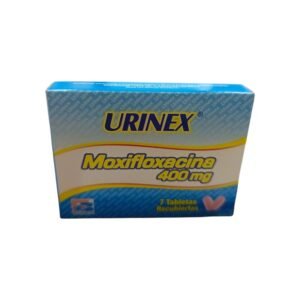 Urinex moxifloxacino 400mg cjax7 tabs Bioquifar