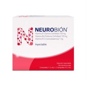Neurobion ampollas caja x 6 ampollas de Merck