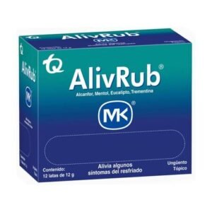 AlivRub ungüento caja x 12 latas de TQ