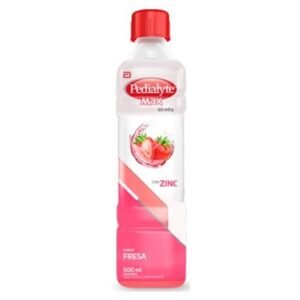Pedialyte Fresa factor 60 fco x 500ml Abbott