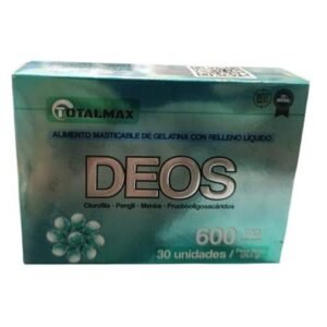 Deos ( Clorofila -perejil - menta - Fructooligosacaridos) caja x 30 capsulas blandas de Totalmax