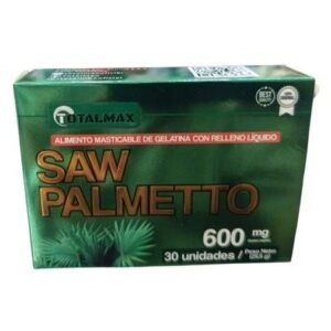 Saw Palmetto 600 mg caja x 30 cápsulas blandas de Totalmax