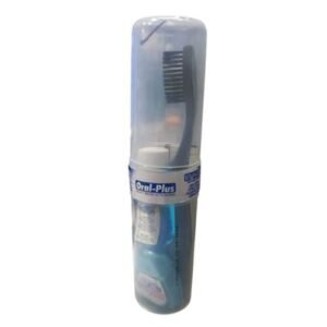 Kit viajero económico con enjuague bucal 20 ML + seda dental cuidado total + cepillo de dientes + crema dental tbo x 30 gr