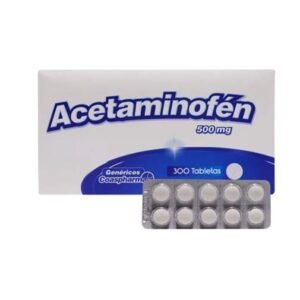 Acetaminofén 500 mg caja x 300 tab de coaspharma